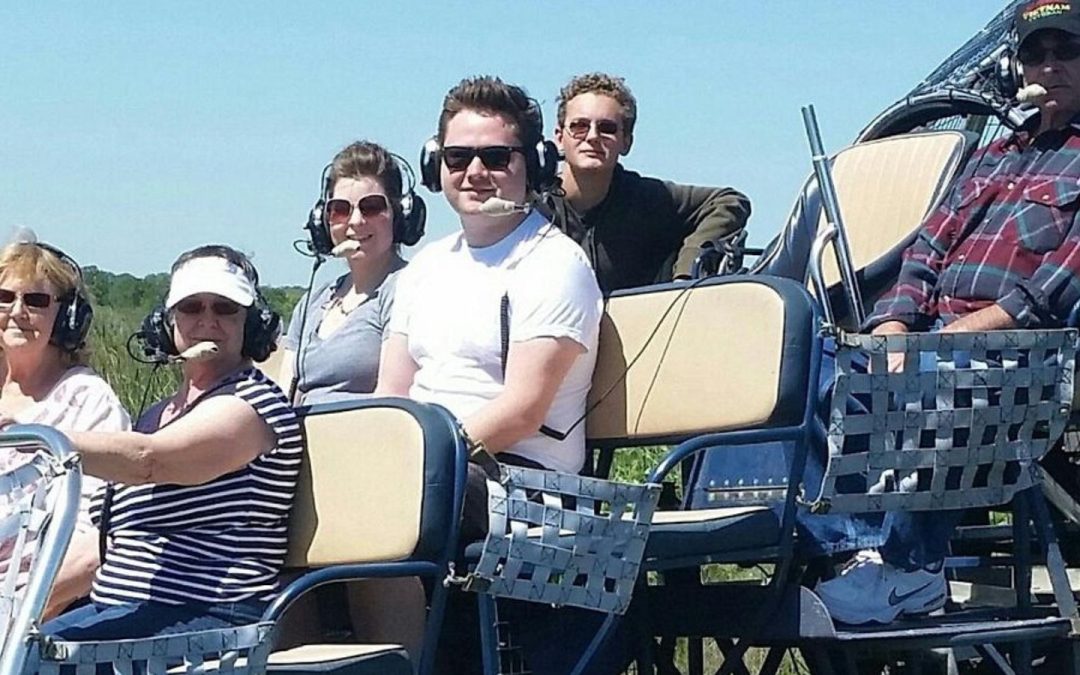 Airboat in Lake Wales